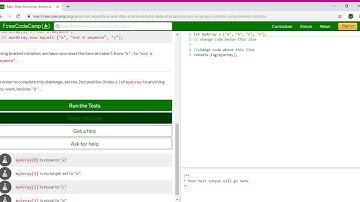 Basic Data Structures  Access an Array