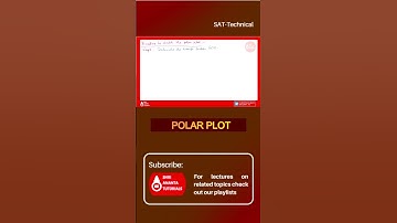 Polar plot in Control System #polar #shorts  #ControlSystem #electricalengineering