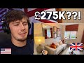 American Reacts to What a £275k British Home Looks Like!