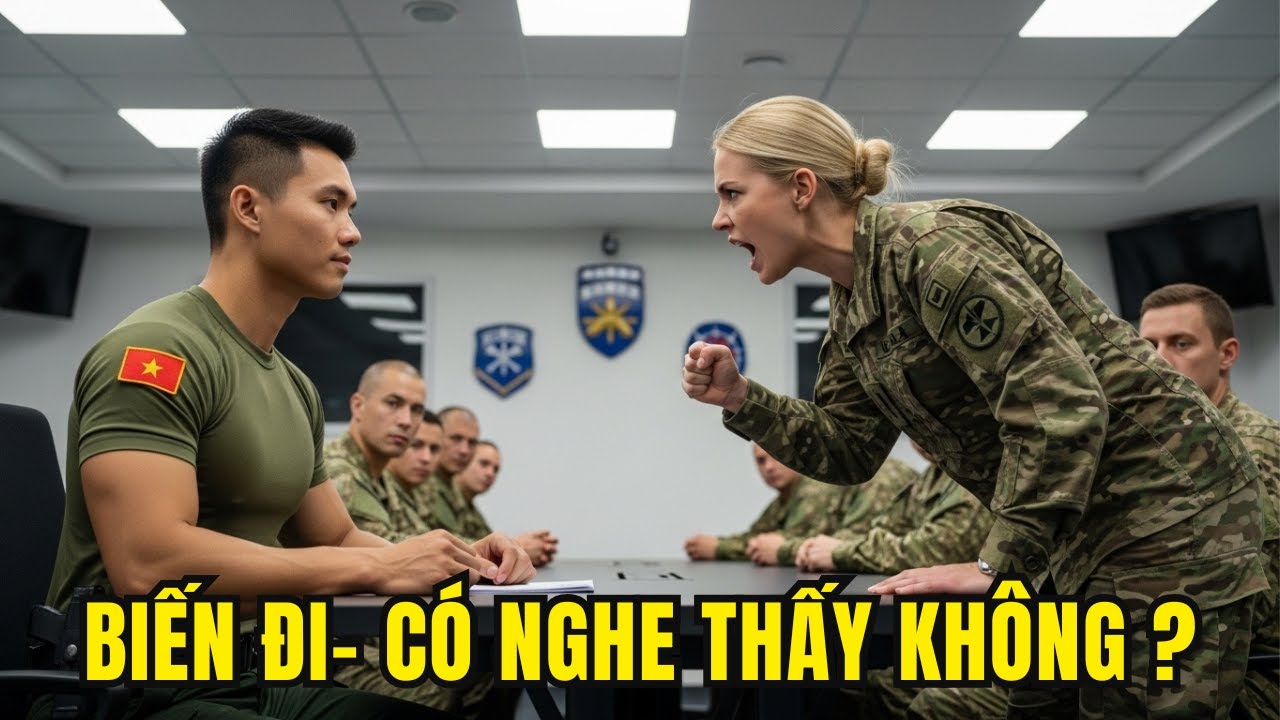 Chàng Lính Việt Bị Cô Sỹ Quan Vương Quốc Anh Sỉ Nhục Trước Cuộc Họp Và CÁI KẾT