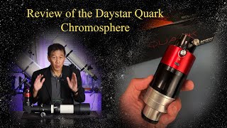 Review of the Quark Chromosphere  A Portable HAlpha Solar Filter!