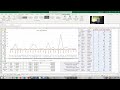 Excel cration d1 graphique courbe avec liaisons des formats