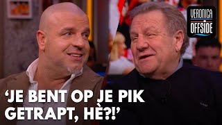 Jan hoort Andy reageren op kritiek van Theo Janssen: ‘Je bent op je pik getrapt, hè?!'