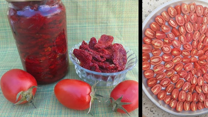 PC Splendido Tomates séchées au soleil tranchées dans de l'huile