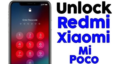 Kisi Bhi Mi xiaomi Pattern Lock Remove Kare New Trick without data loss 2022 No Pc No Flashing