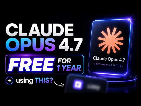 Claude Opus 4.7 FREE for 1 Year? Kiro Method Step-by-Step