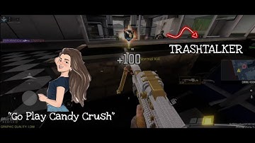 I found a trash talker and then impressed him with my Sniping...(Toxic Player)