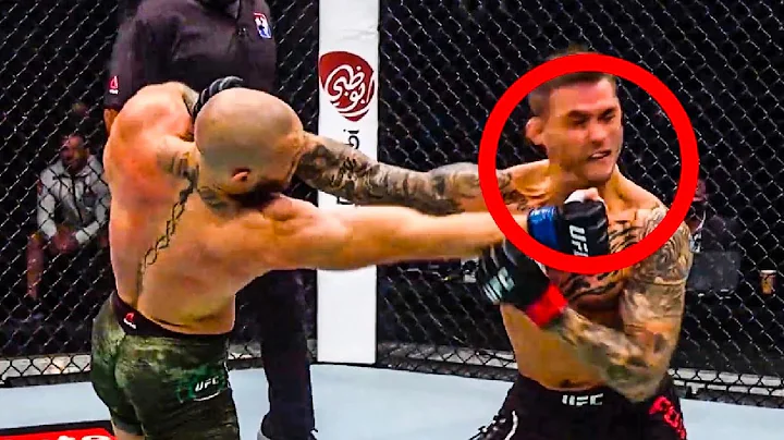 Dustin Poirier Chin at 155 Is Indestructible!!!!!!!!!!!