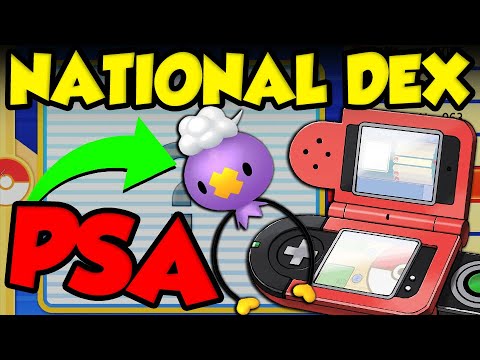 NATIONAL DEX PSA! DON'T LOCK YOURSELF OUT OF POKEMON BRILLIANT DIAMOND SHINING PEARL NATIONAL DEX!