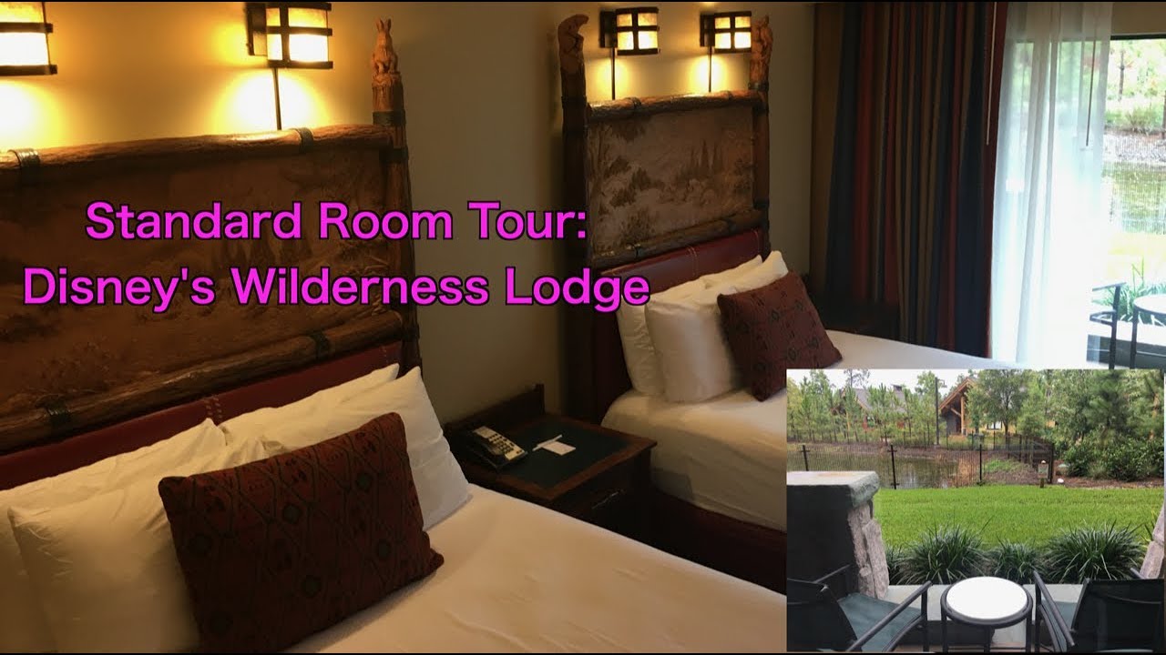 Standard Room Tour Disney's Wilderness Lodge YouTube