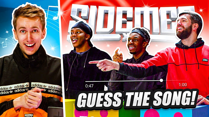 SIDEMEN GUESS THE SONG CHALLENGE!