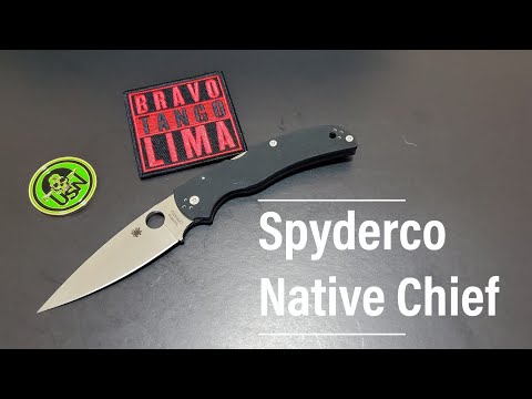 Spyderco Native Chief - One of my favorite Spyderco Knives