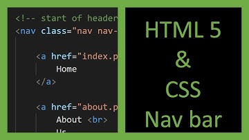 How to create/add a navigation bar to a "real website" : ITW Easy Build Pt1