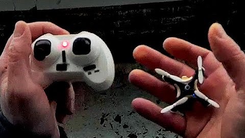 Cheerson CX-10-C Flying in Snow and Strong Wind while Taking Video