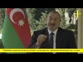 Prezident İlham Əliyev İtaliyanın “La Repubblica” qəzetinə müsahibə verib