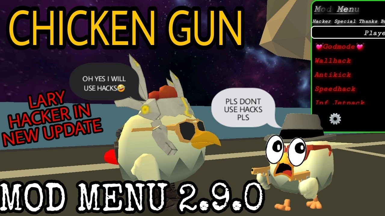Chicken Gun Mod menu. Chicken Gun Mod menu 2.9. Читы чикен ган 3.9 02 бомб хакер