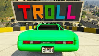 GTA 5 ONLINE 🐷 FINALE GARA TROLL PIÙ TROLL DEL MONDO !!!🐷GARE🐷 DAJE !!