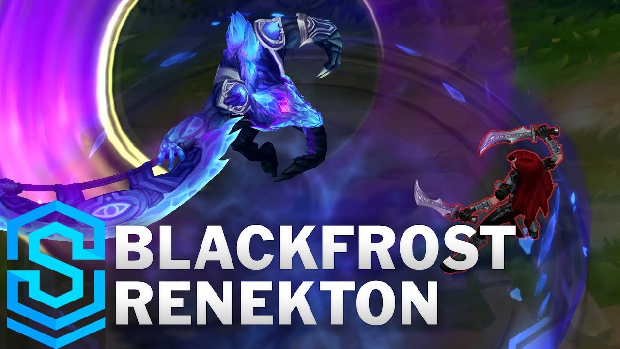 Blackfrost Renekton Skin Spotlight League Of Legends Youtube