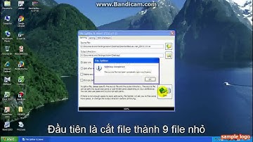 Hướng dẫn sử dụng phần mềm nối file FFSJ