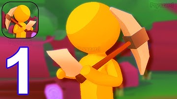 The Island - Survival Crafting - Gameplay Walkthrough Part 1 Stickman Little Universe Pocket Planet