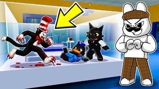 Trapping My Friends in a TINY CAT IN THE HAT Animal Hospital!