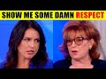 Joy Behar DISRESPECTS a 16yr Veteran LIVE on the View