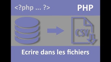 Exporter les données MySql par le code PHP