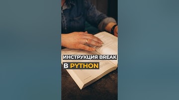 Инструкция break в Python #python