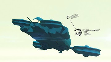 Spaceship animation test