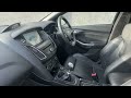 Ford Focus ST3 in Frozen White, low mileage car in superb condition.