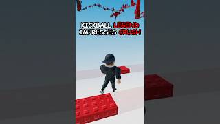 KICKBALL CLUTCH TO IMPRESS CRUSH! #fyp #foryou #foryoupage #roblox #storytime #robloxmemes
