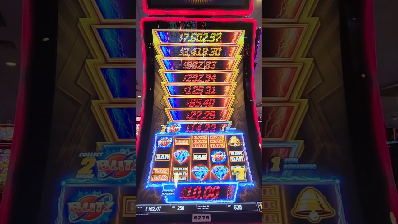 Quick Hit Blitz BONUS BLITZ Feature 