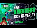 New Kingfisher Skin Gameplay!!  പൊളി Skin 🥵 Ranked Match Gameplay with Facecam Free Fire Malayalam