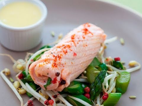 recette-de-paupiette-de-saumon-aux-asperges,-sauce-beurre-blanc