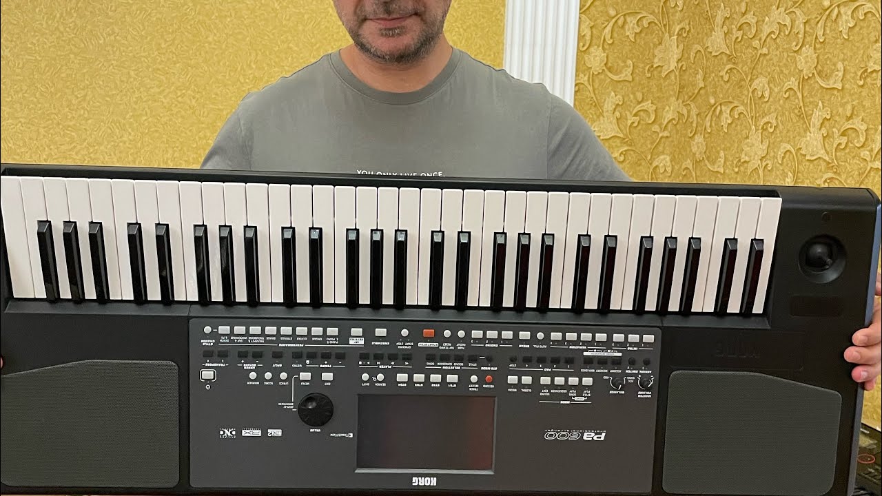KORG PA 600  programma set obzor 