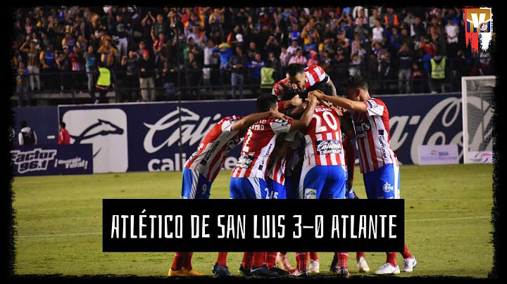 ATLÉTICO DE SAN LUIS 3-0 ATLANTE | SEMIFINAL IDA ASCENSOMX