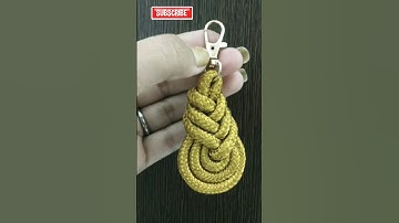 Macrame Keychain 😱🔥#shorts #youtubeshorts #keychain