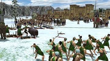 0 A.D. CRAZY 4v4 | Chaos & Teamwork on Custom Map