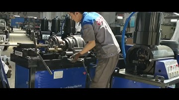 rebar threading rolling machine #threading_machine #rebarforgingmachine