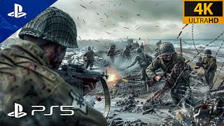 Battle of Normandy™ LOOKS ABSOLUTELY TERRIFYING | Ultra Realistic Graphics Gameplay [4K 60FPS HDR]