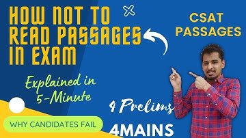 🔥 🔥 I Scored 150 in CSAT | How passages sailed me through !!