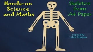 Make a wonderful paper skeleton from an a-4 sheet. the parts have
already been drawn for you. take screenshot and then print it on you
will a...