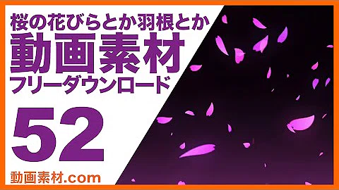 Download 桜花びらフリー素材 Mp4 Mp3