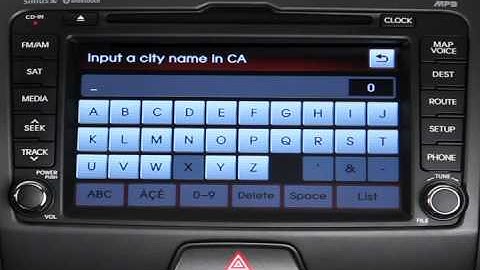25. Navigation: Searching for a Destination By Intersection