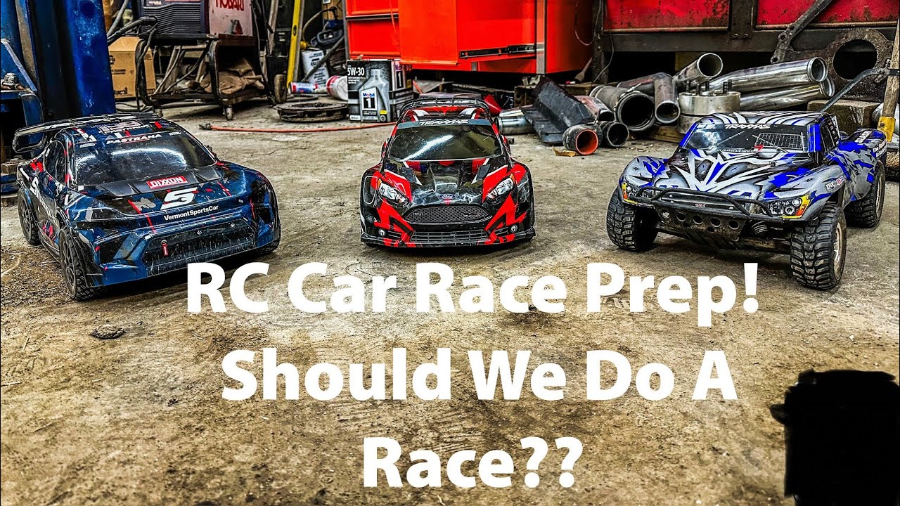 RC Race? Cleaning up Our Racetrack and Some Race Testing! - YouTube