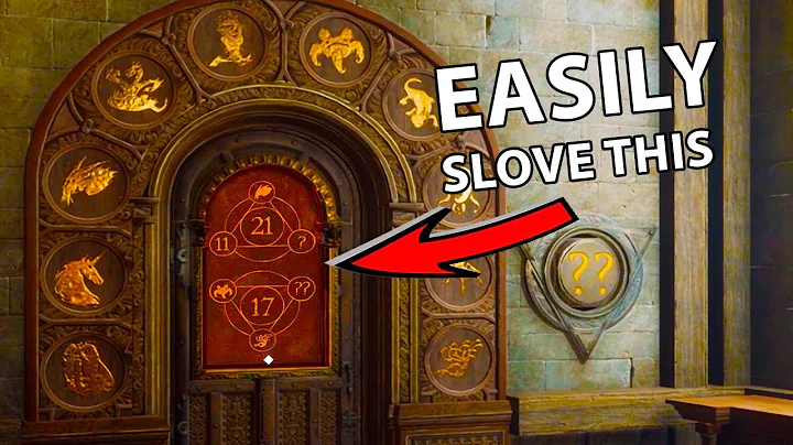 How to Solve Door Puzzle EASILY ► Hogwarts Legacy #tips