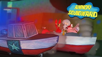 Hit & Run - Annoy Squidward Mod (Level 1: Part 1) - Killdozer