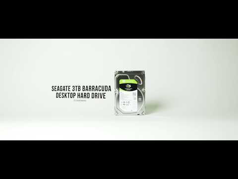 Seagate ST3000DM008 3TB BarraCuda 3.5" 7200RPM SATA3 Desktop Hard Drive - ST3000DM008