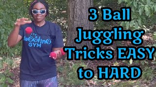 40 BEST 3 Ball Juggling Tricks EASY to HARD | Top 3 Ball Juggling Tricks