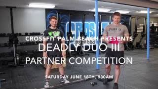 Deadly Duo III Throwdown 2016: Event 1A & 1B